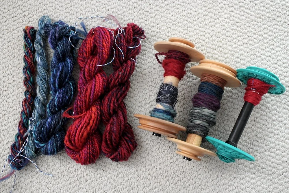 Reflecting on my first attempt at the #100DayProject. I made a lot of handspun yarn and learned a lot more about spinning. | withwool.com