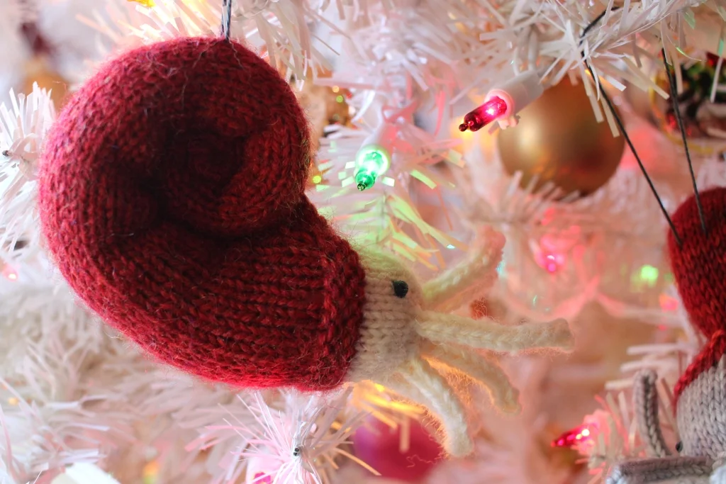 Weird ornaments are the best ornaments. #knitting | withwool.com
