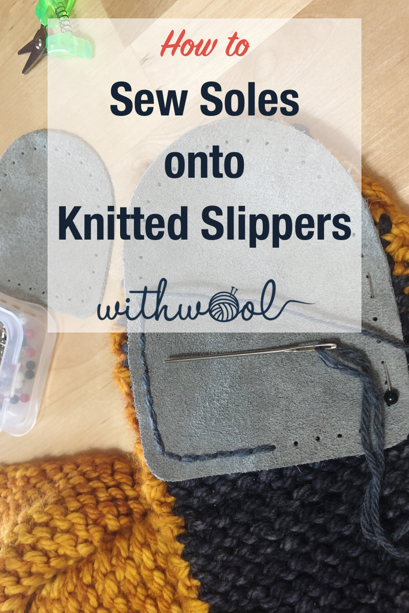 Chunky Slipper Pattern (Free Knitting Pattern and Video) - Sheep and Stitch