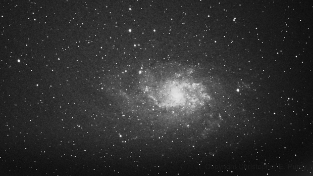 Pinwheel Galaxy - by C. Purdy 12-13-12