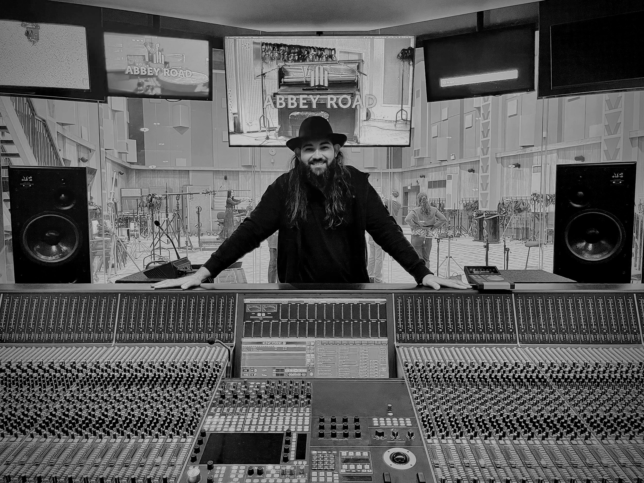 Ken Candelas at Abbey Road, Studio One.