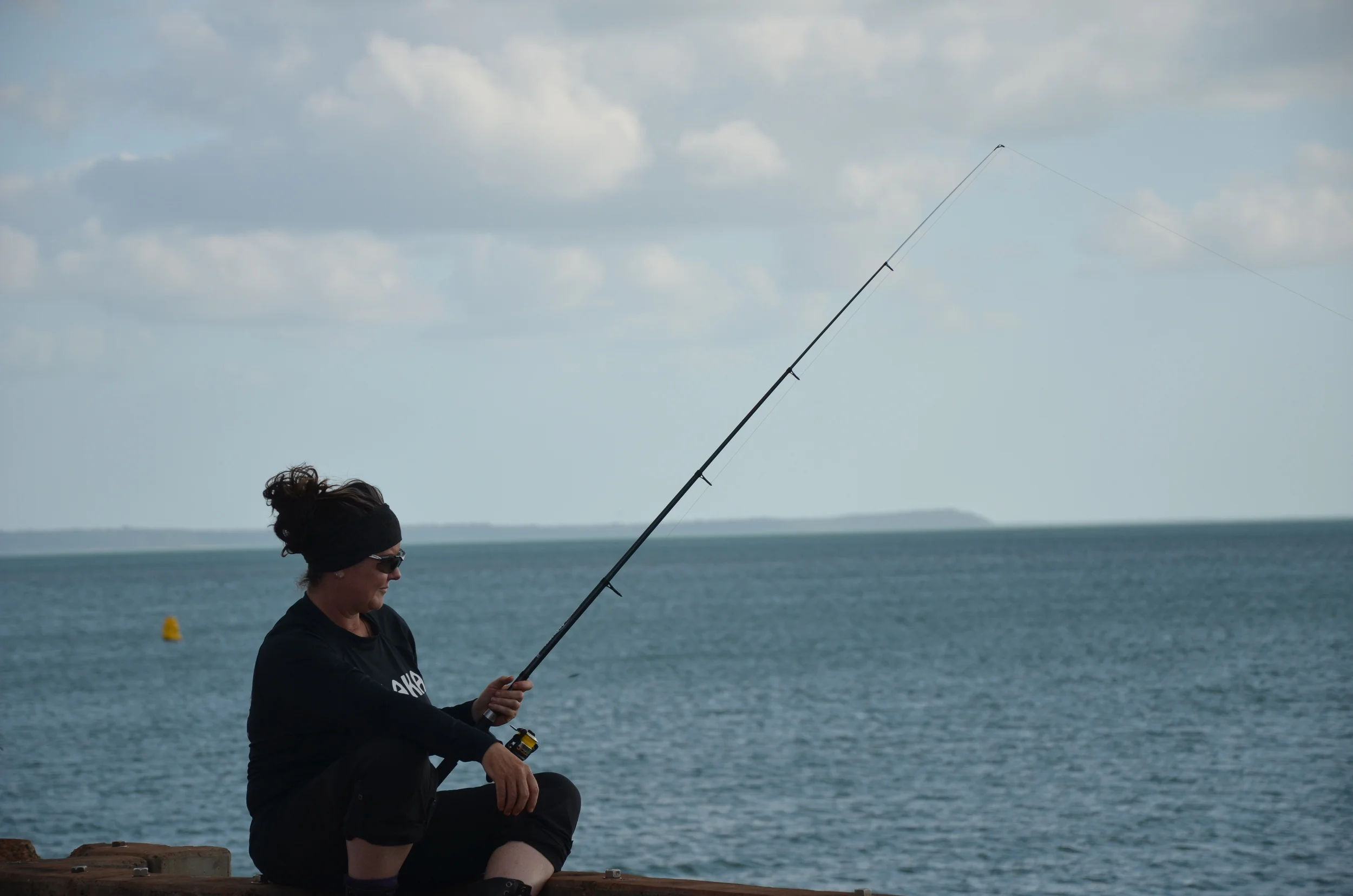 Fishing on the Seisia pier.​