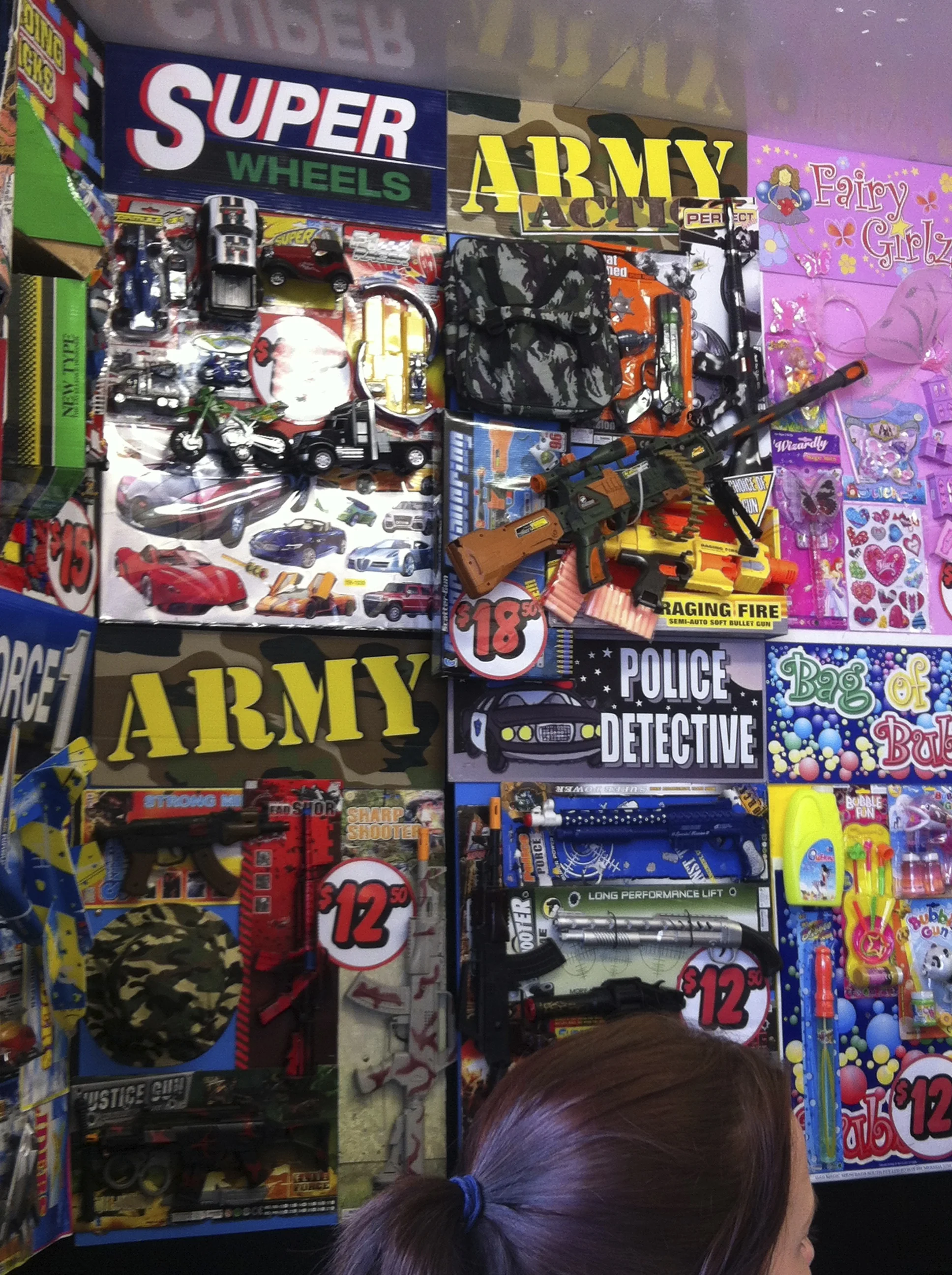 Show Bag displays....there are hundreds to choose from!