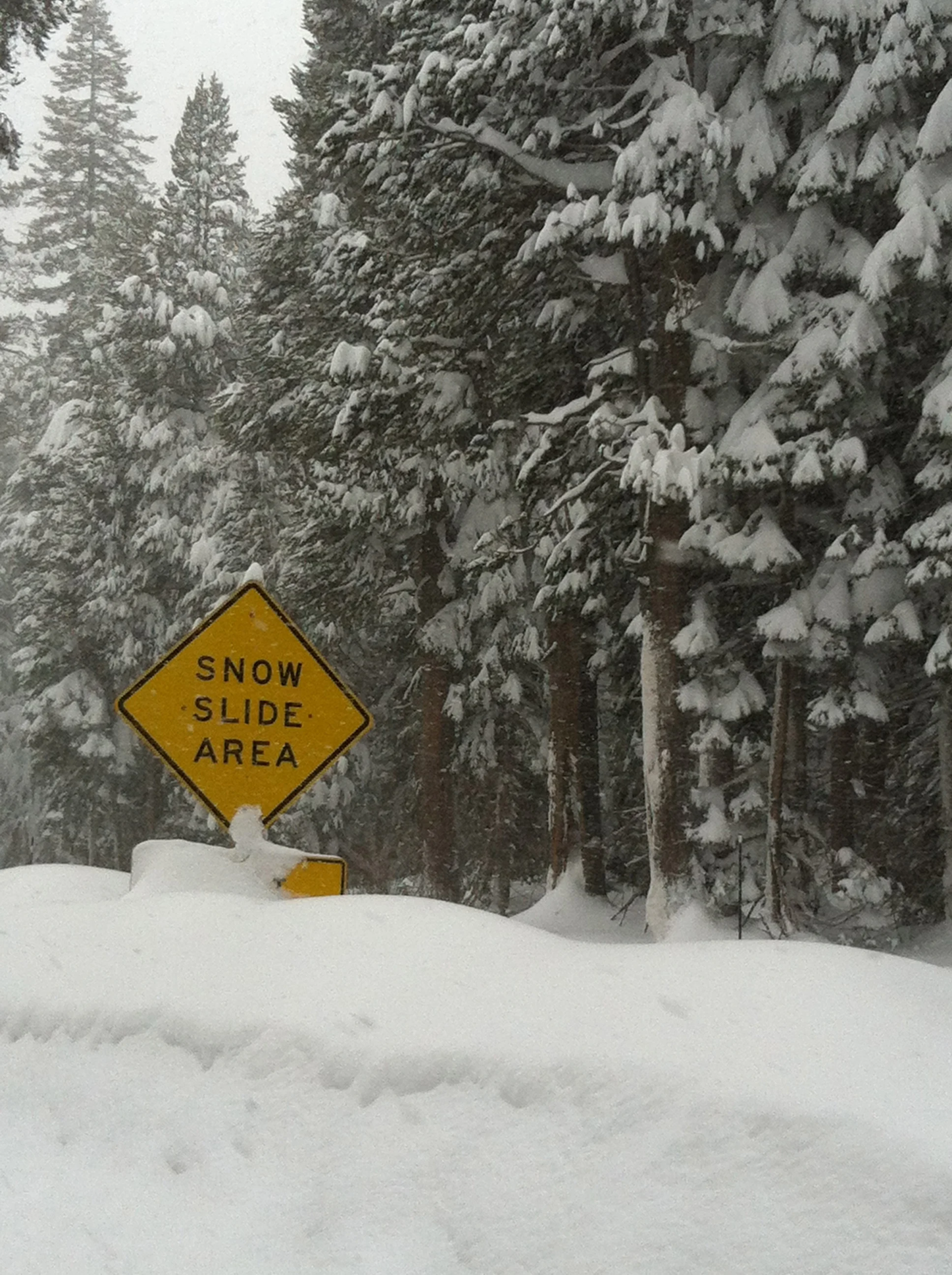 Just a little snow!
