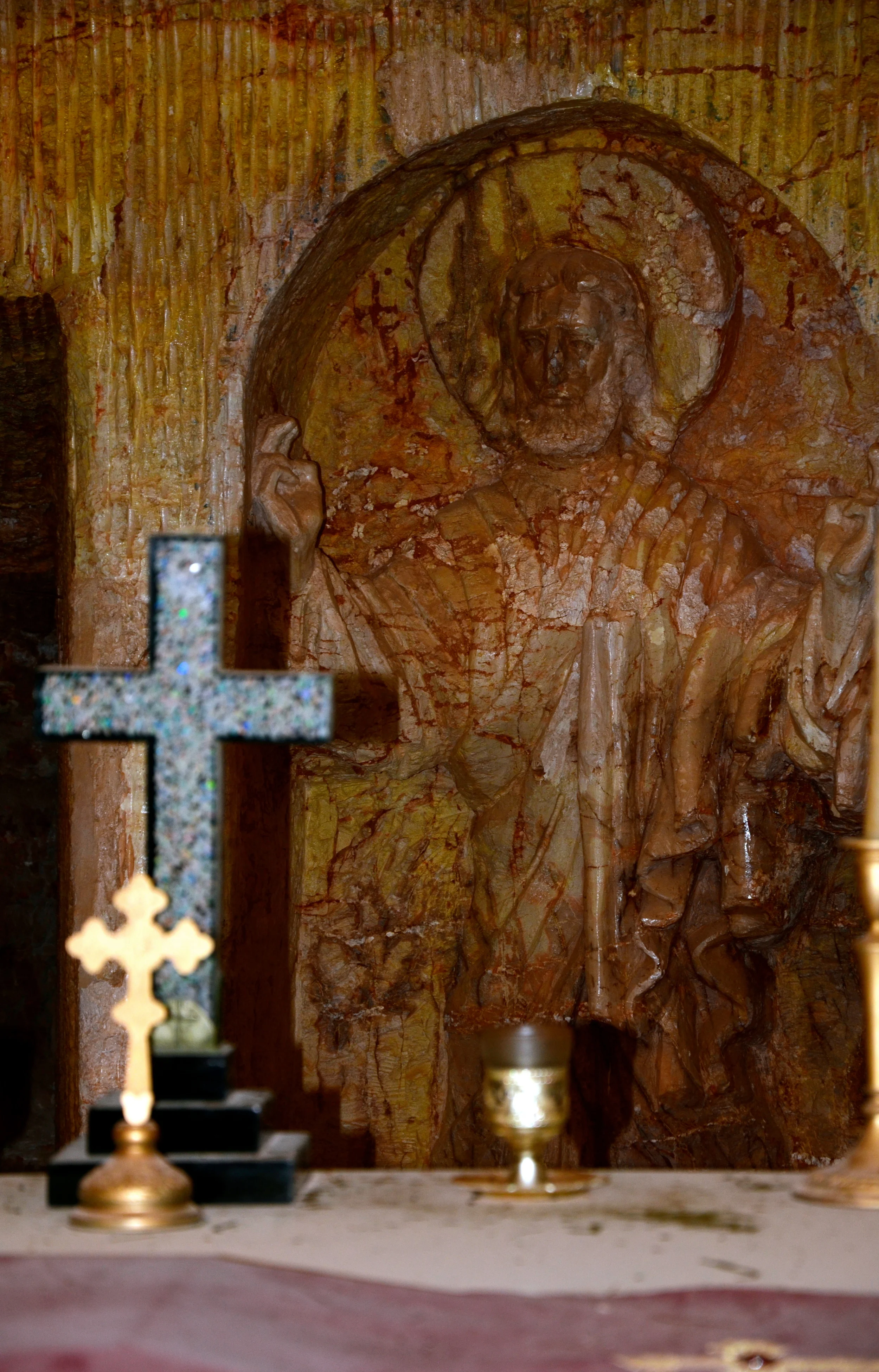 Beautiful opal cross.