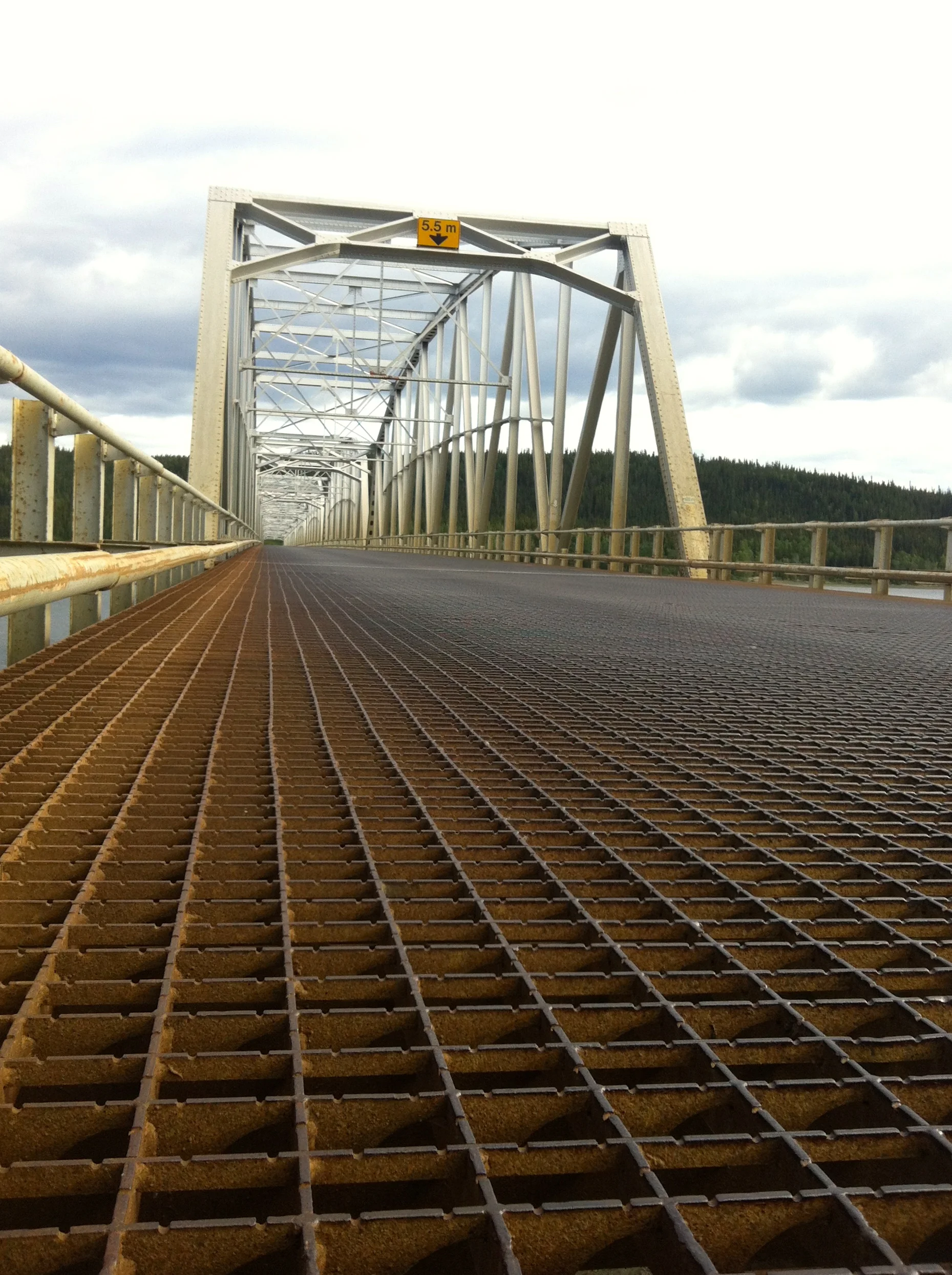 Nistutlin Bay Bridge, Teslin Yukon, Canada