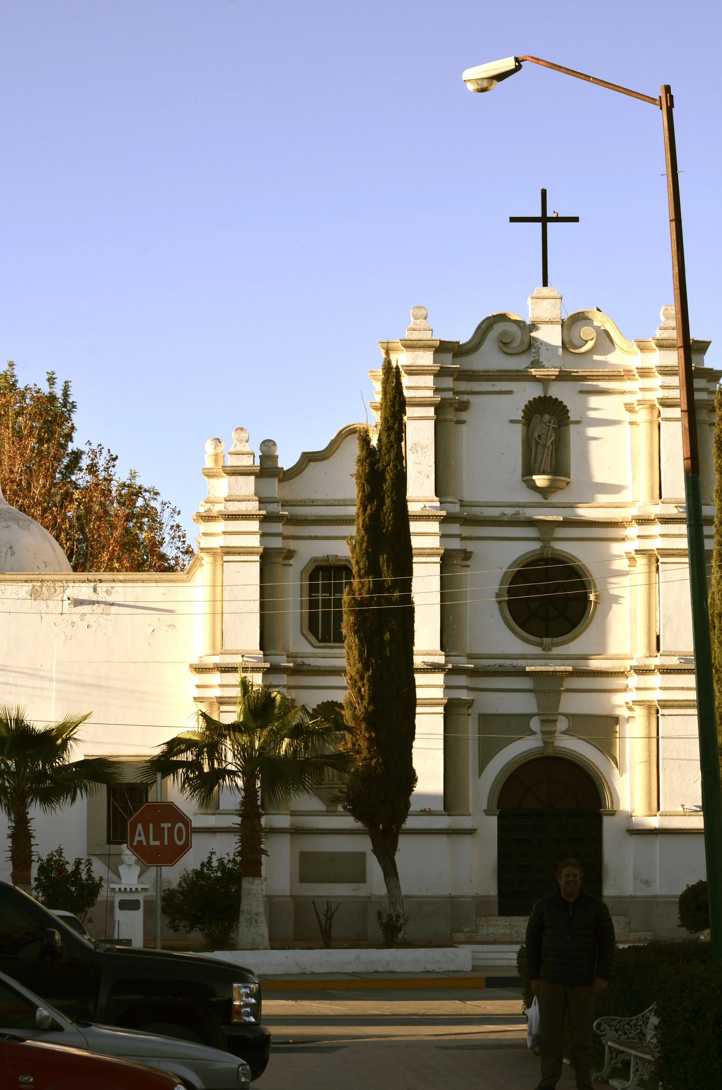 Church in the town square
