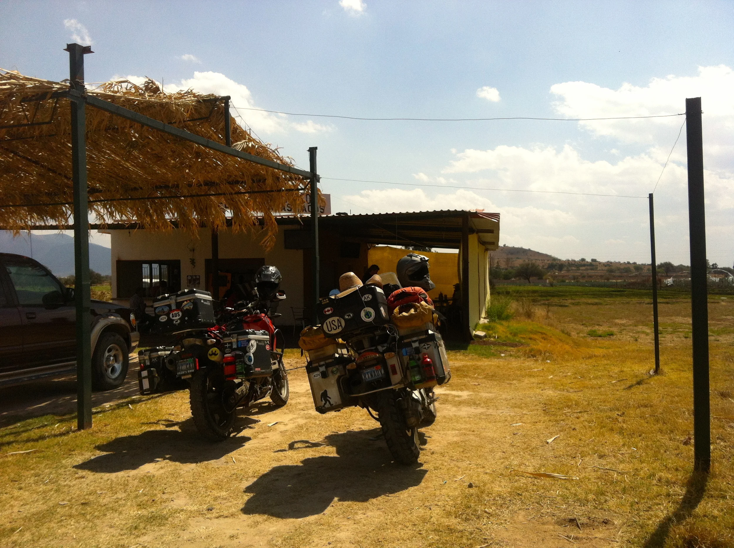 Stopping for lunch
