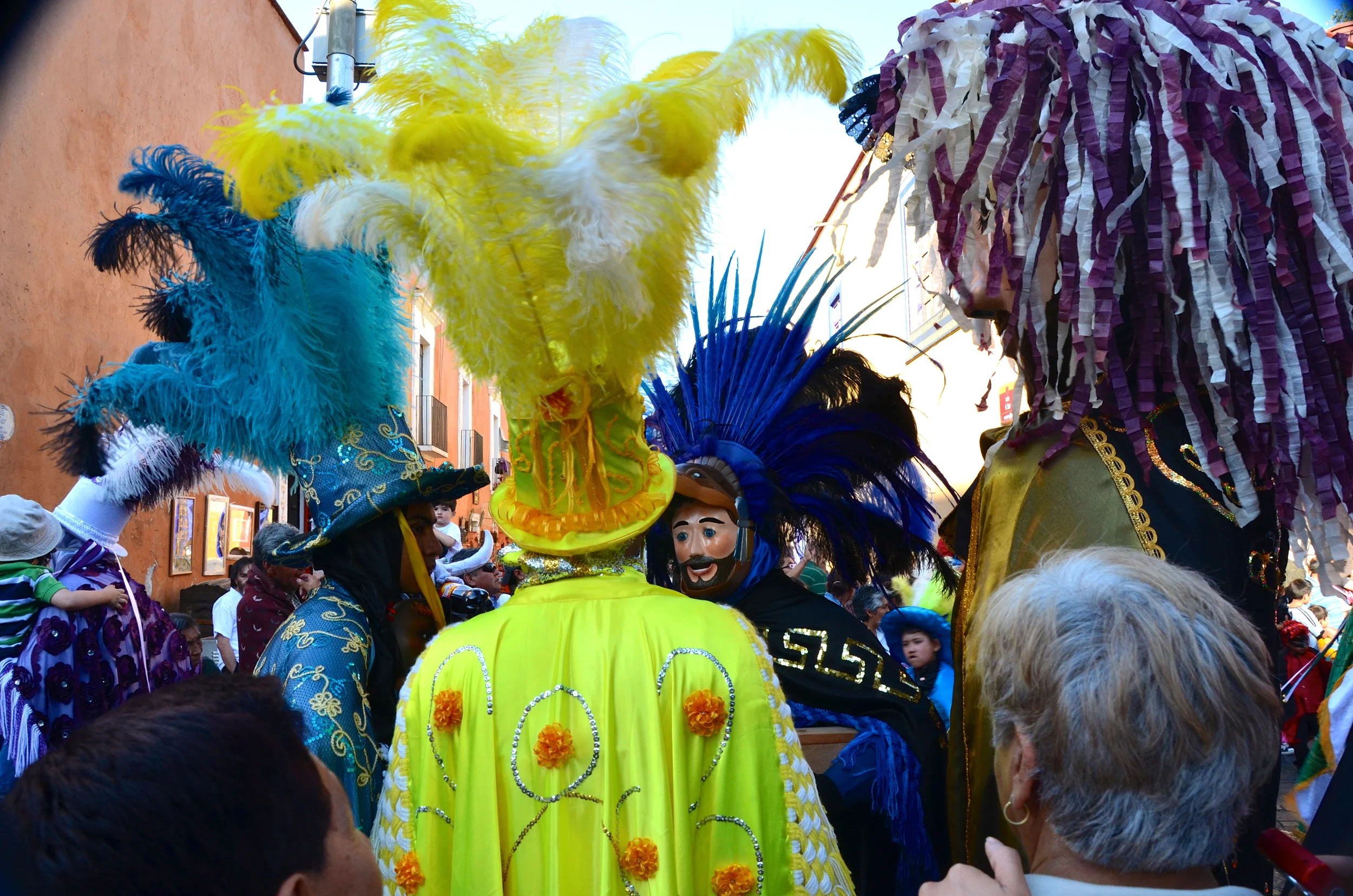 Impromptu parades in the streets