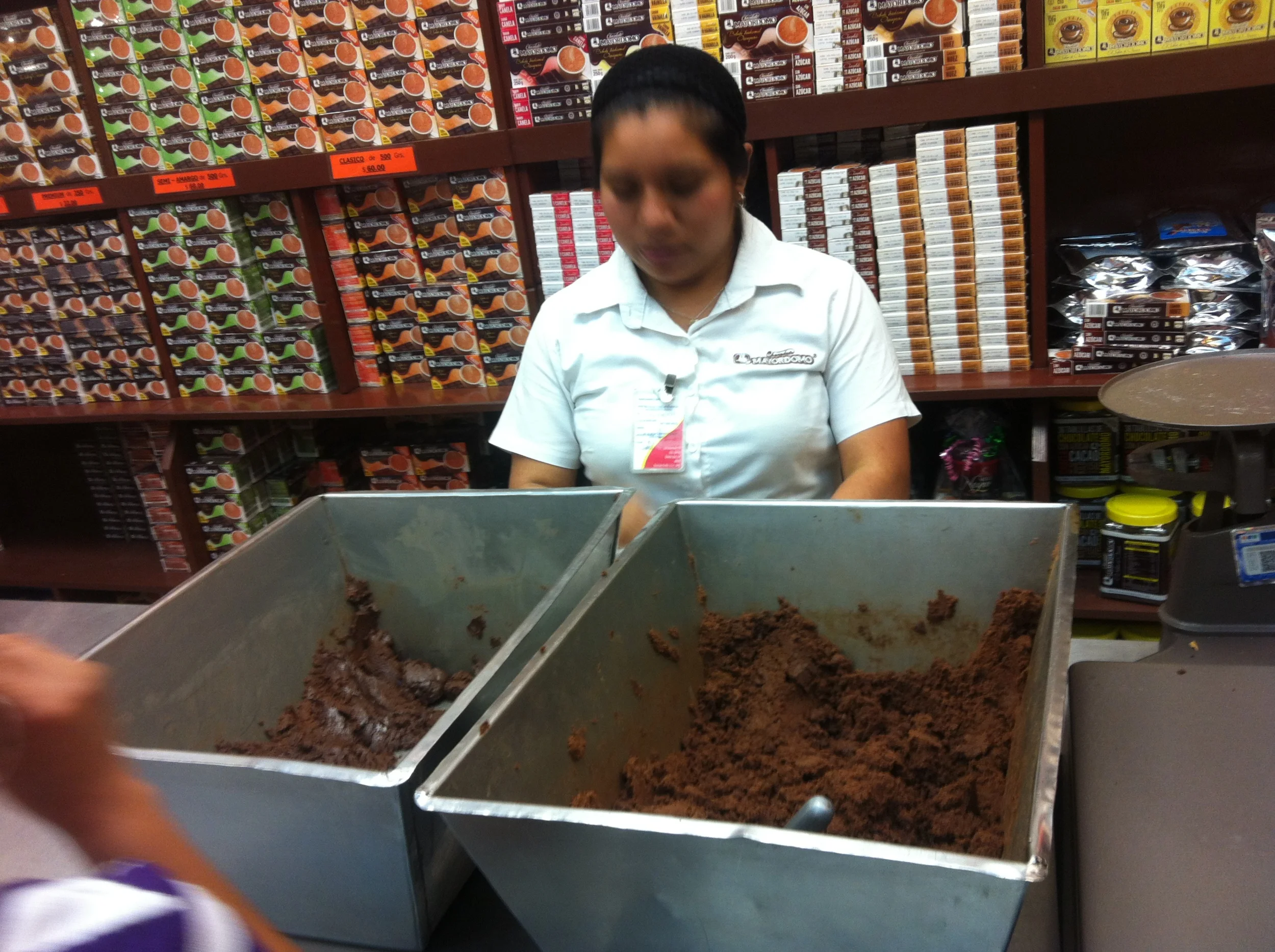 It was delicious…but funny thing we purchased solid drinking chocolate! Ha ha….we ate it anyway