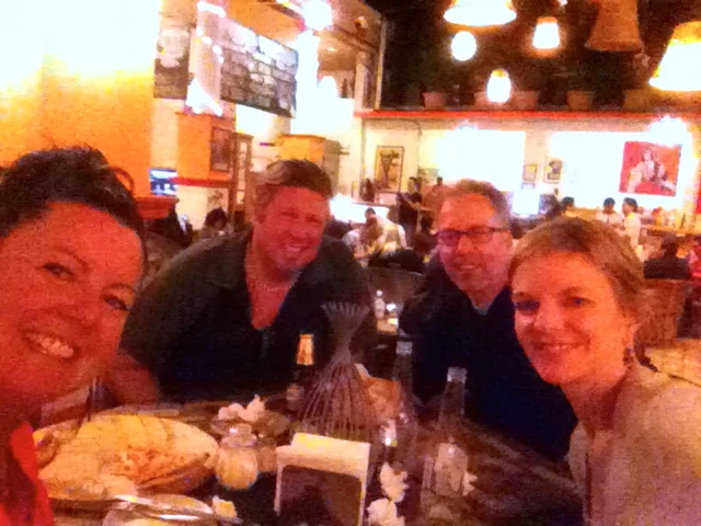 A night on the town with Paul & Sue.