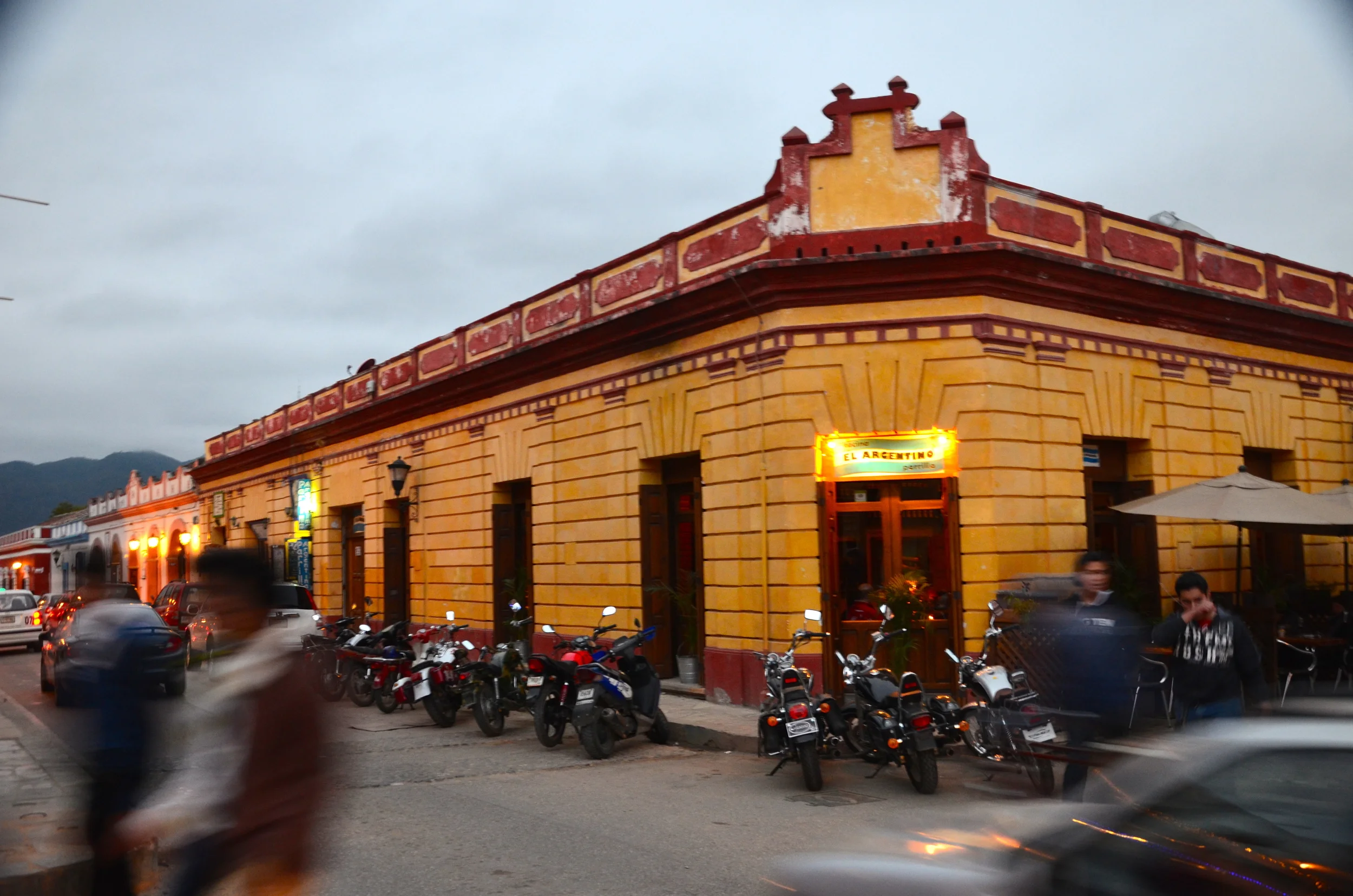 A great Argentinian restaurant we ate at.