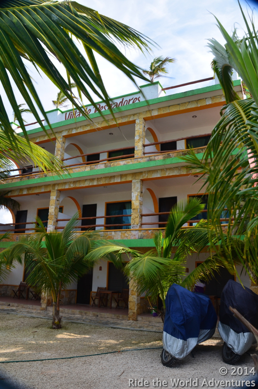 at Villa de Pescadores, translates to Fishing Village