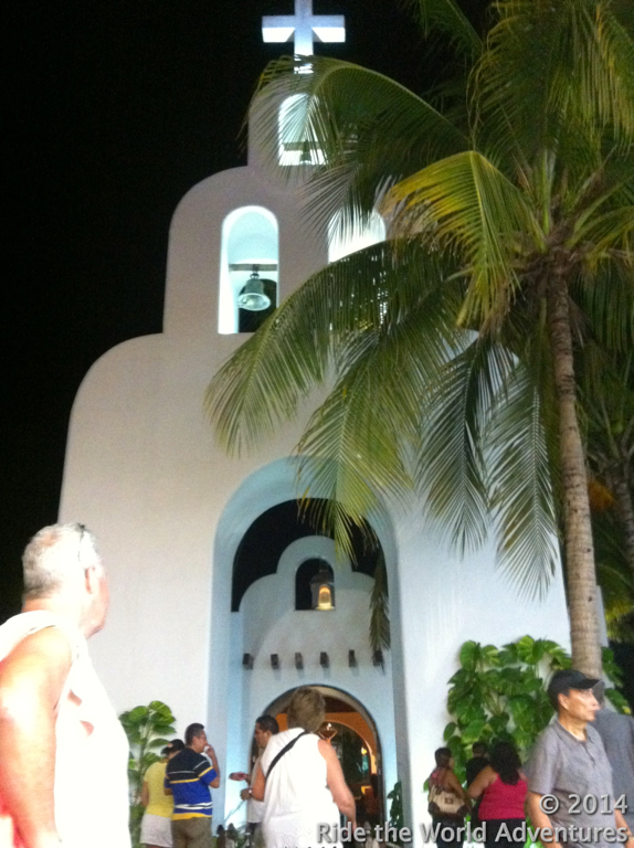 The church…still looks the same