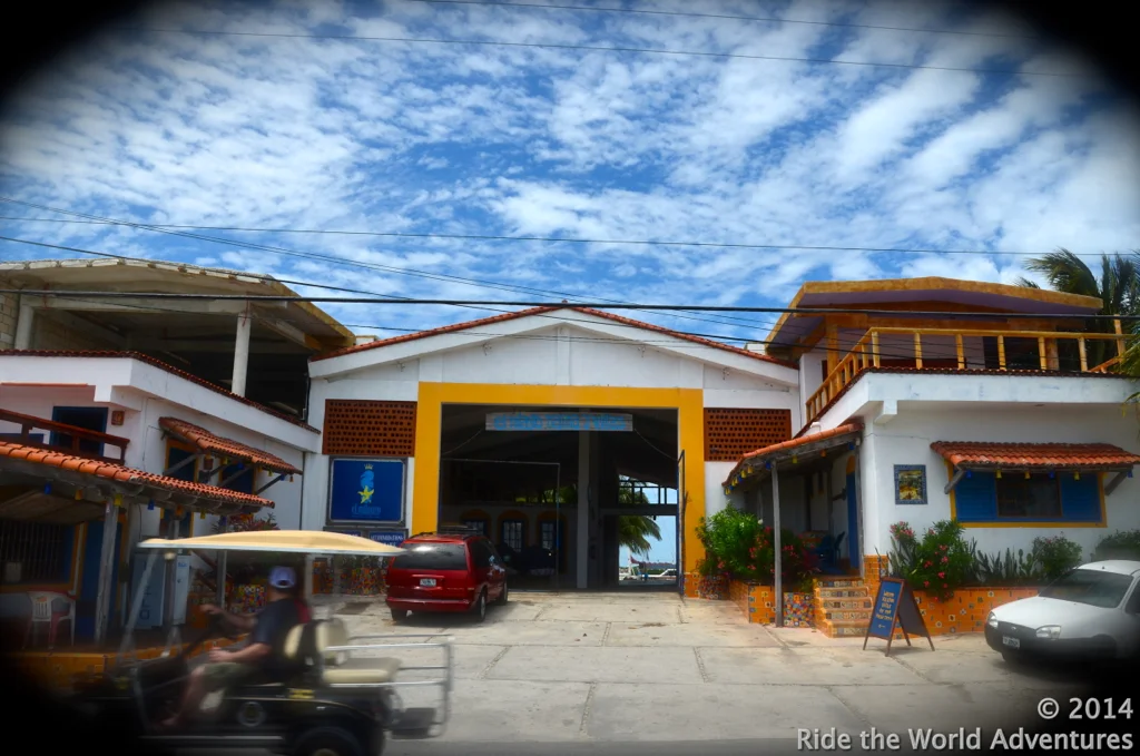 This is a fantastic, friendly and convenient marina. A 20 peso, approx. $1.50 cab ride gets you into down town, or to the grocery store. 