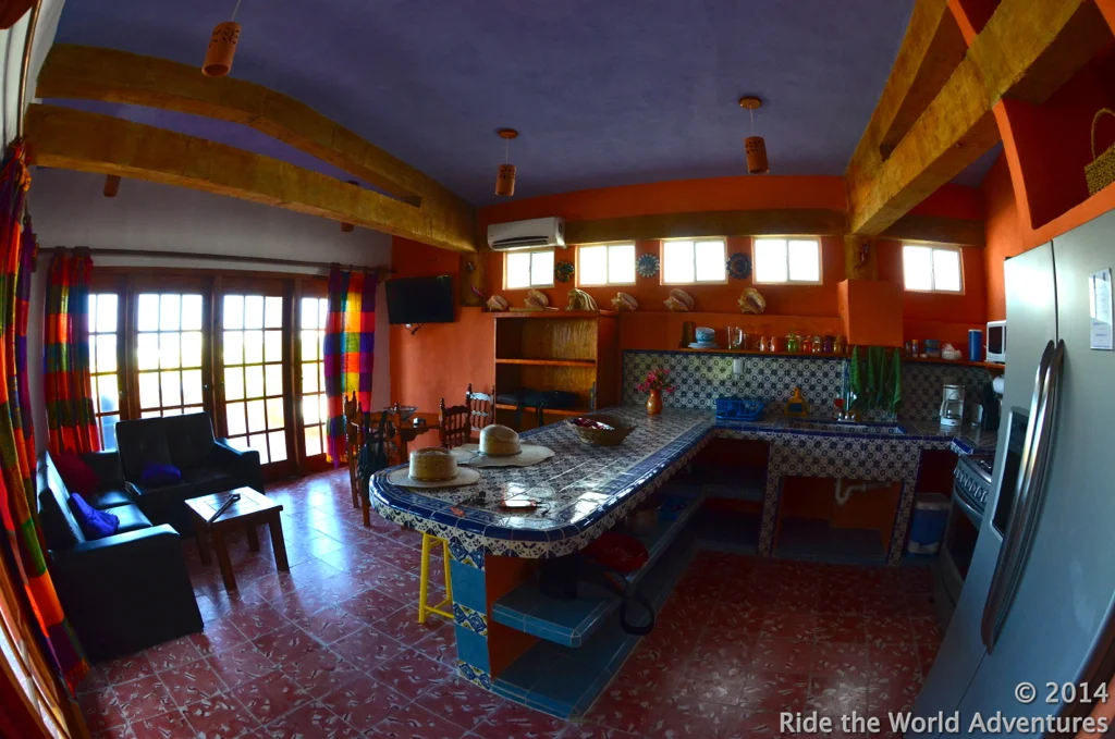 We actually tried out 3 different rooms while at El Milargro. This is Caribbean 1