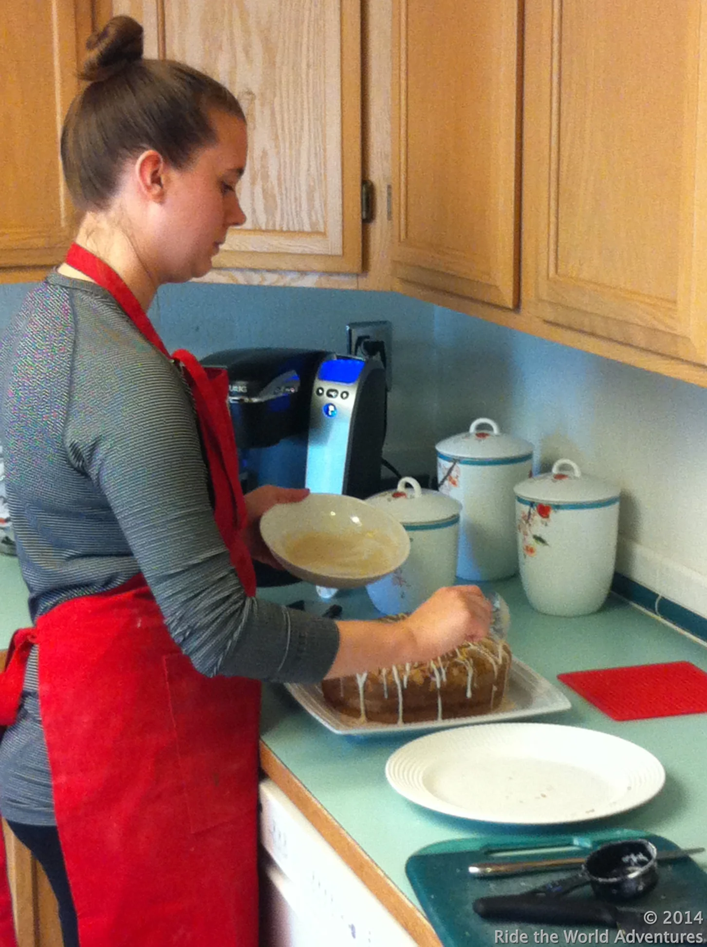Feeling spoilt with all the home cooking! Thanks for everything Karolyn!