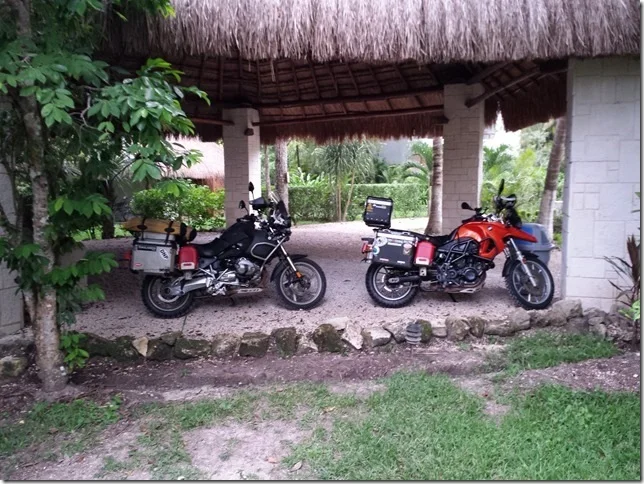 Arriving at Hotel Rancho Encantado