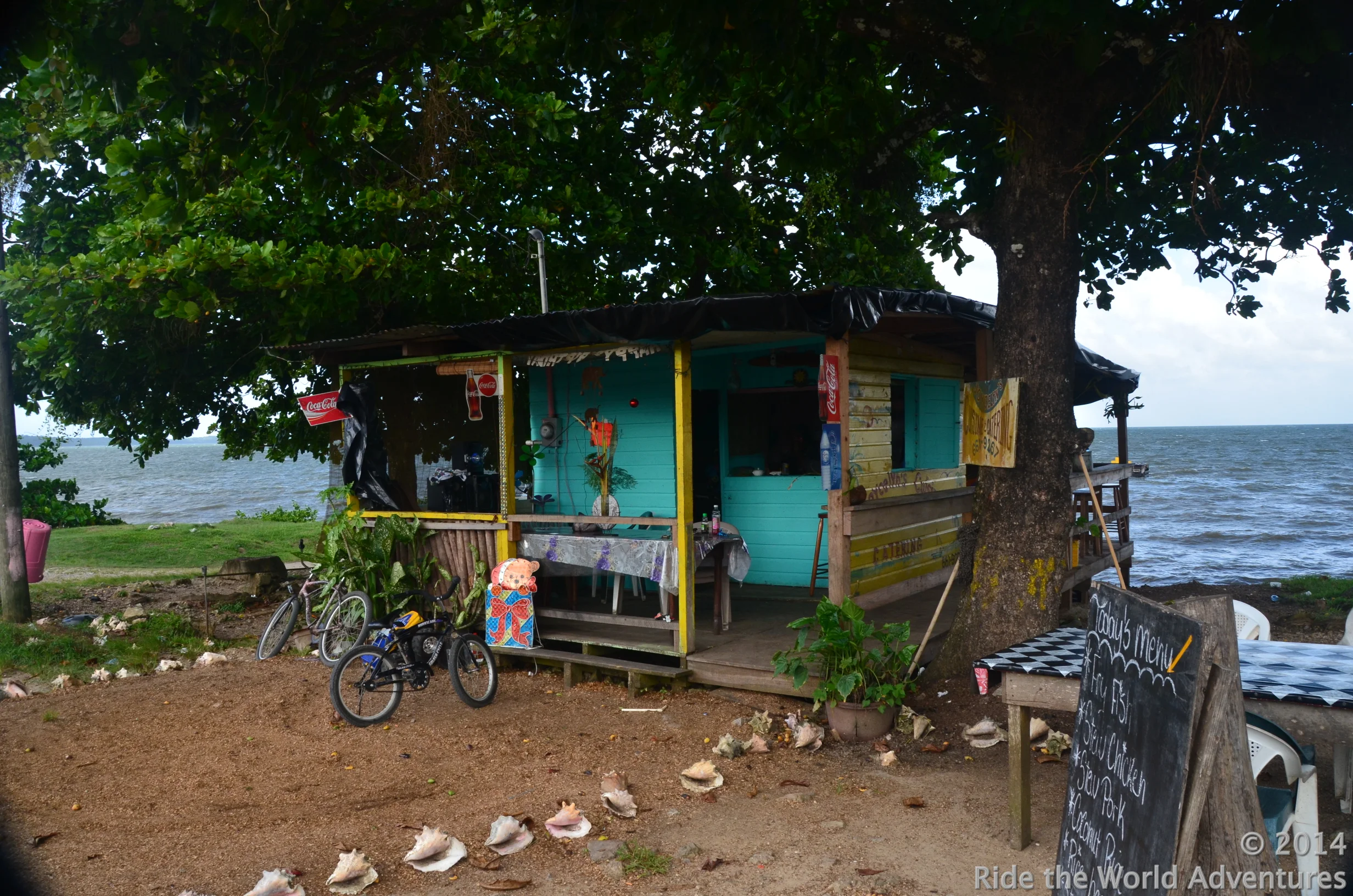 A little local restaurant.