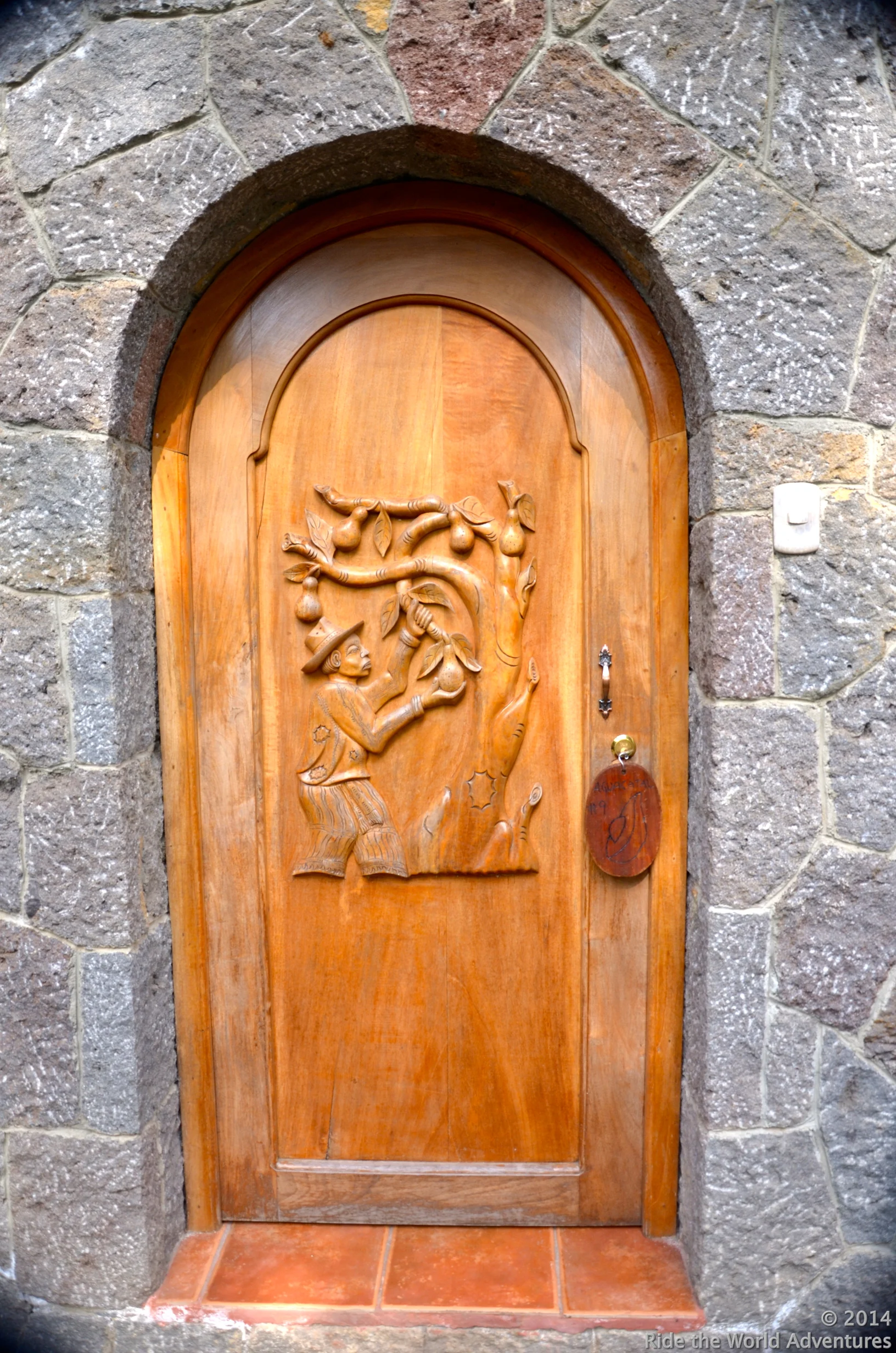 We were staying in Cabin Aguacate…thank goodness we were not Guacamole!