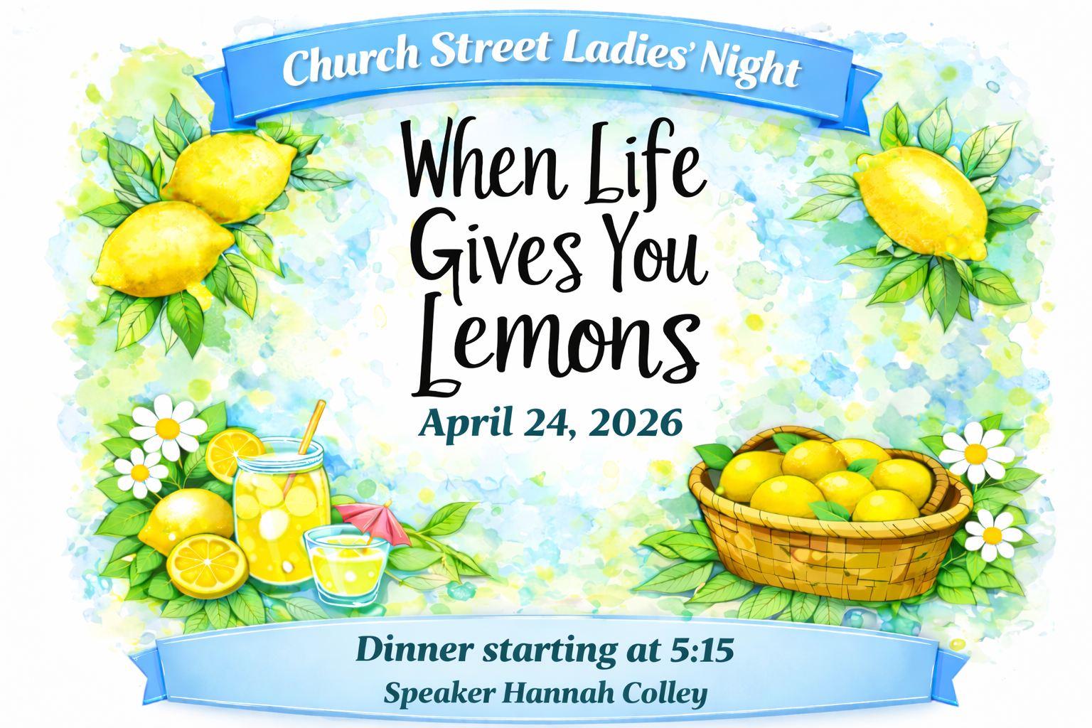 Ladies Night-When Life Gives You Lemons