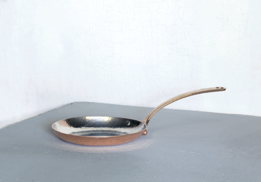 Hand Forged Copper Cookware Skillets