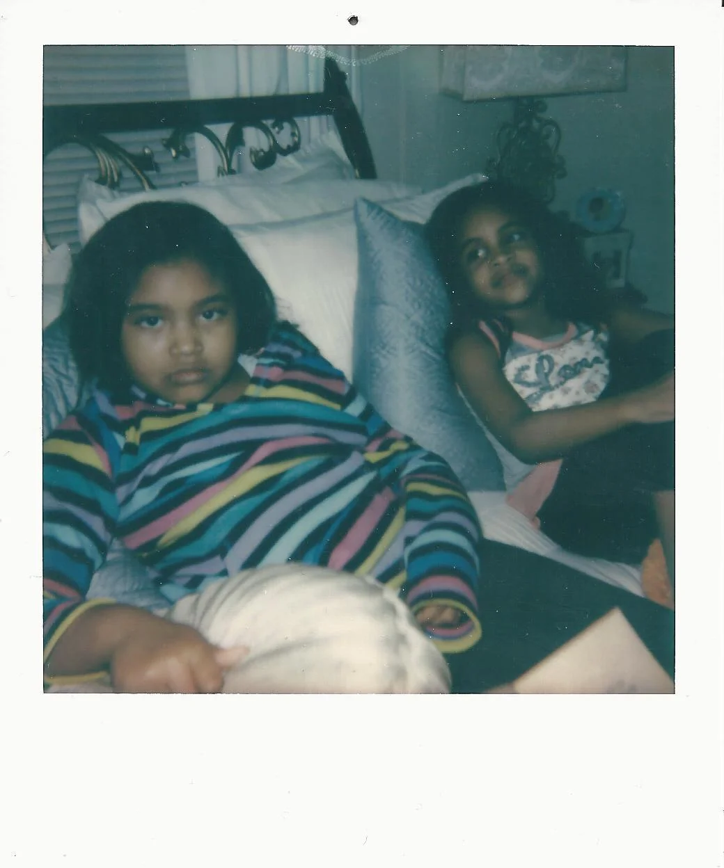 CARLENE AND CHARLENE AT HOME