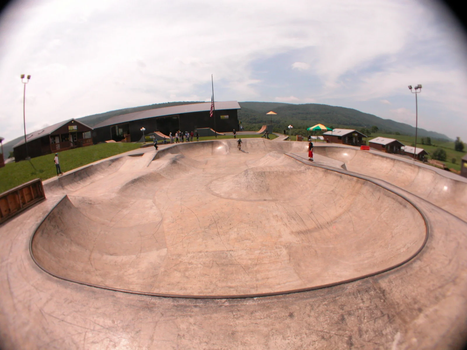 Woodward Skate Camp cement park