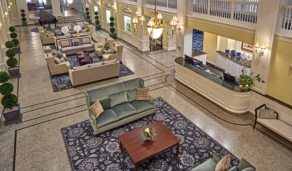 Image of Lobby with Seating Stonewall Jackson Hotel & Conference Center Staunton Virginia_high.jpg