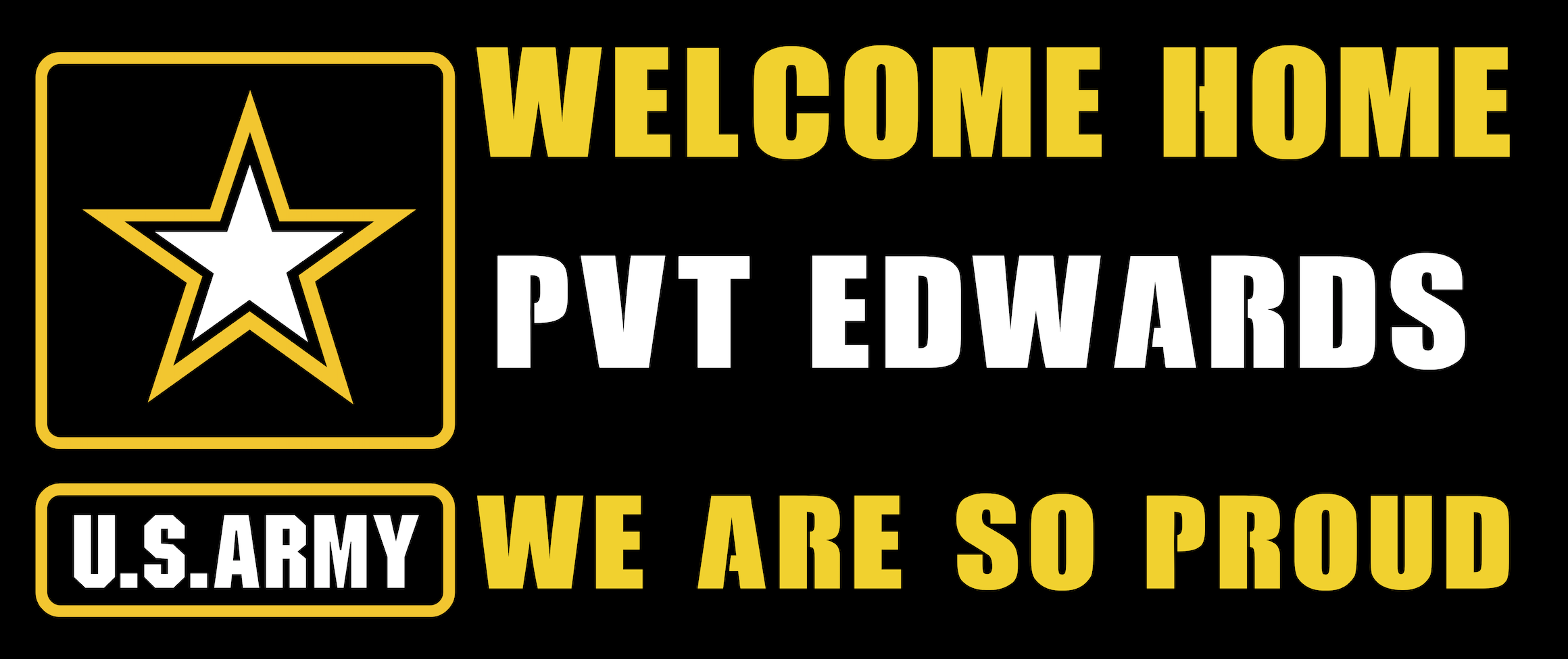 U.S. Army Vinyl Banner