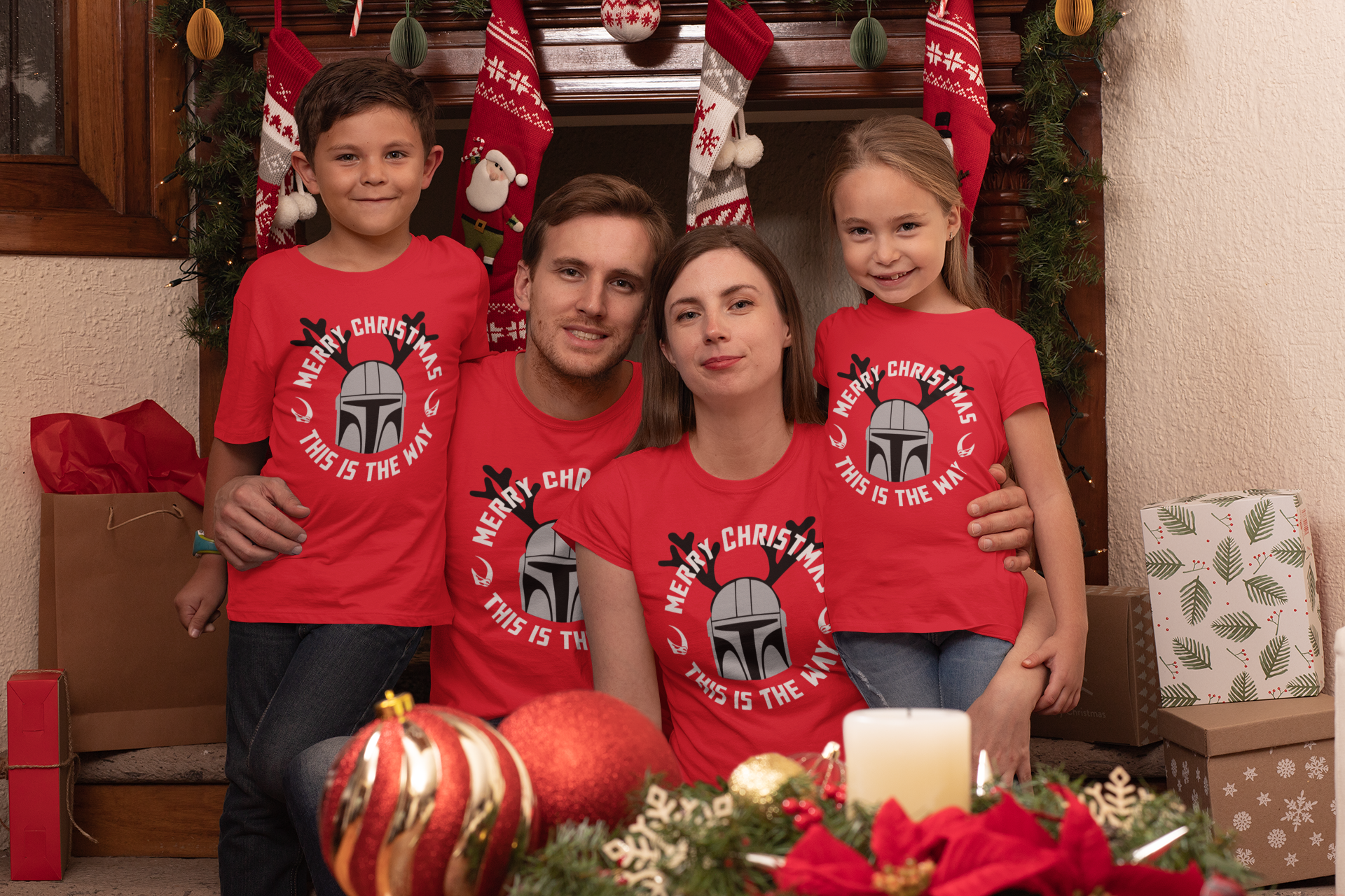 Mandalorian Merry Christmas - This Is The Way