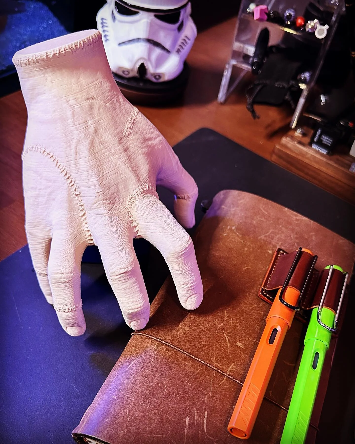 Thing #wednesday #adamsfamily #thing #3dprinting ⏩️ link in bio for PLA color