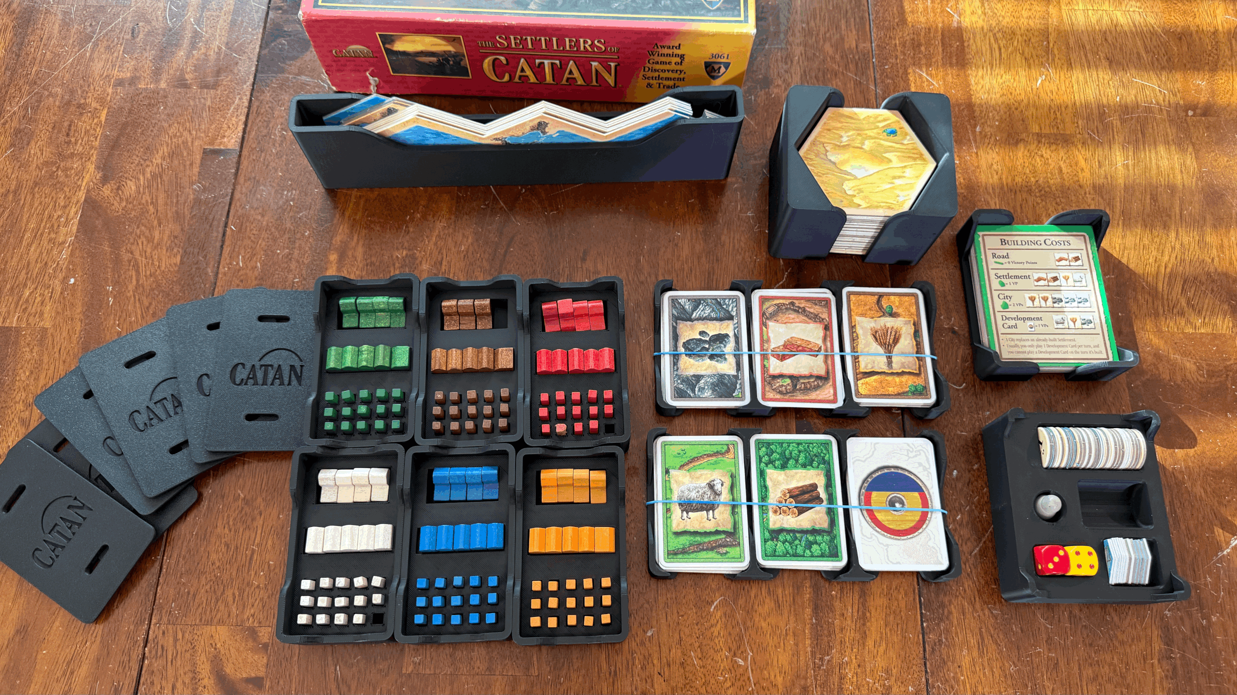 Settlers of Catan Storage System
