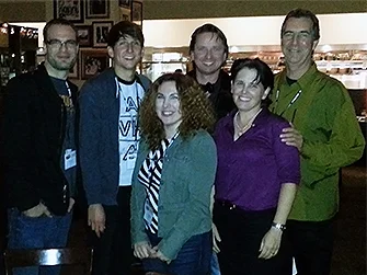 Taxi Dinner with Dave Cool, Luke Davids, Tom Bishel, Jon Flanagan, Anna Madorsky, and Jennifer Selke