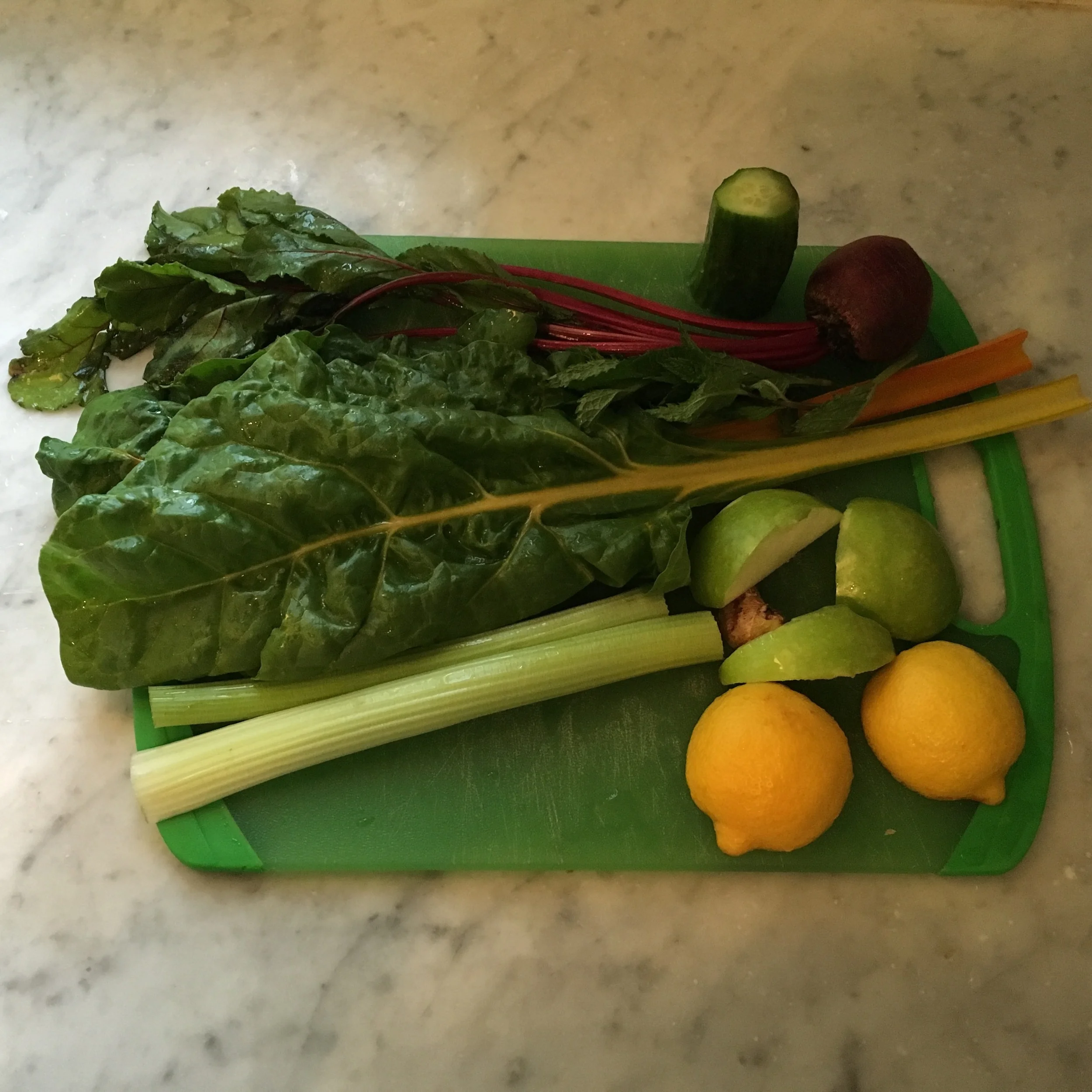 Juicing ingredients