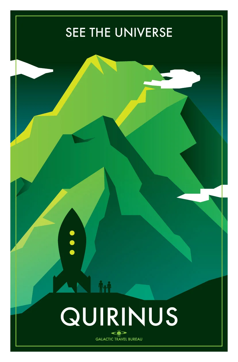 See the Universe; | Travel Poster