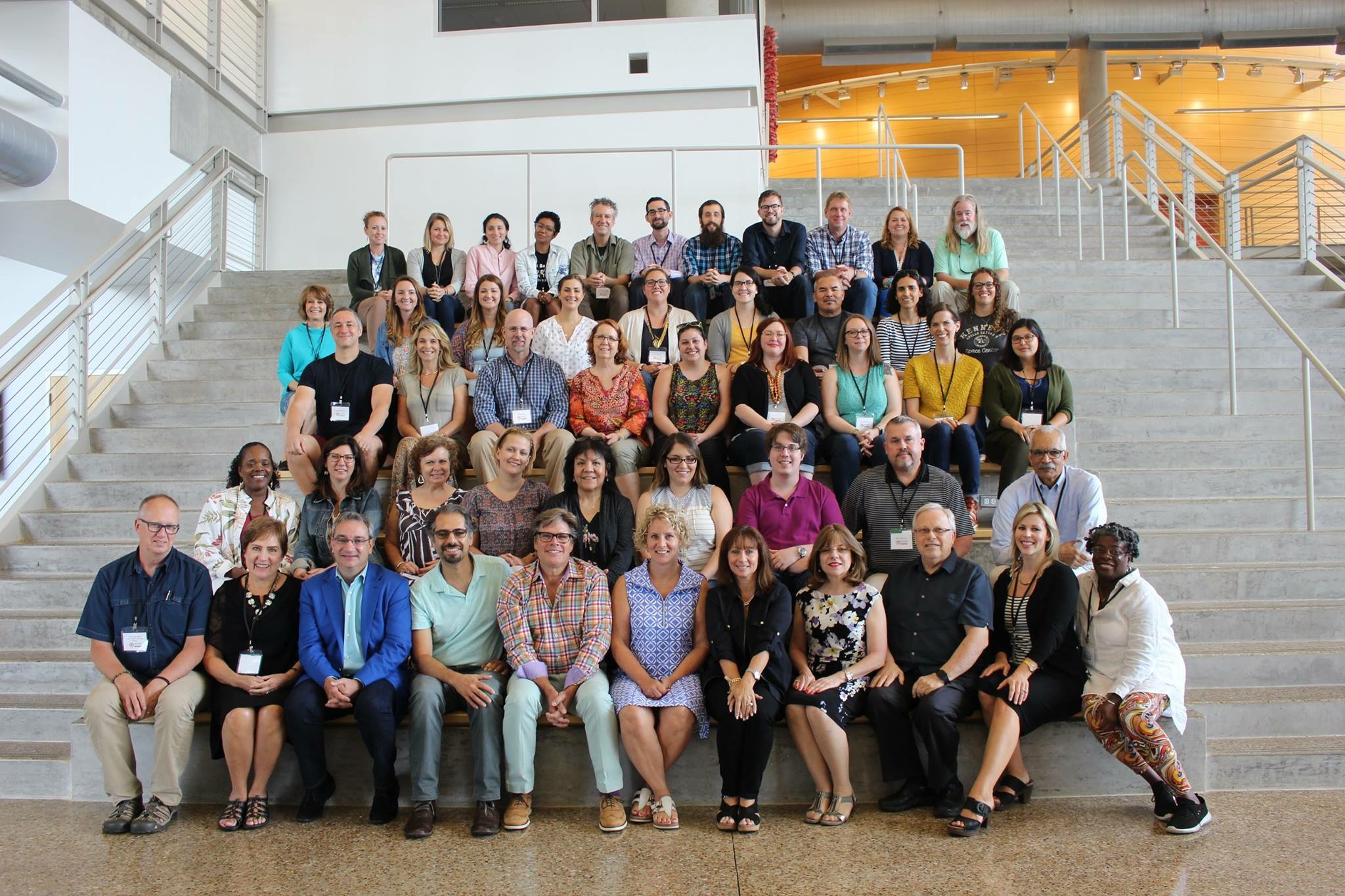 NAEA SummerStudio: Design Thinking for Social Equity 2017 Group Photo, University of Texas, Dallas.
