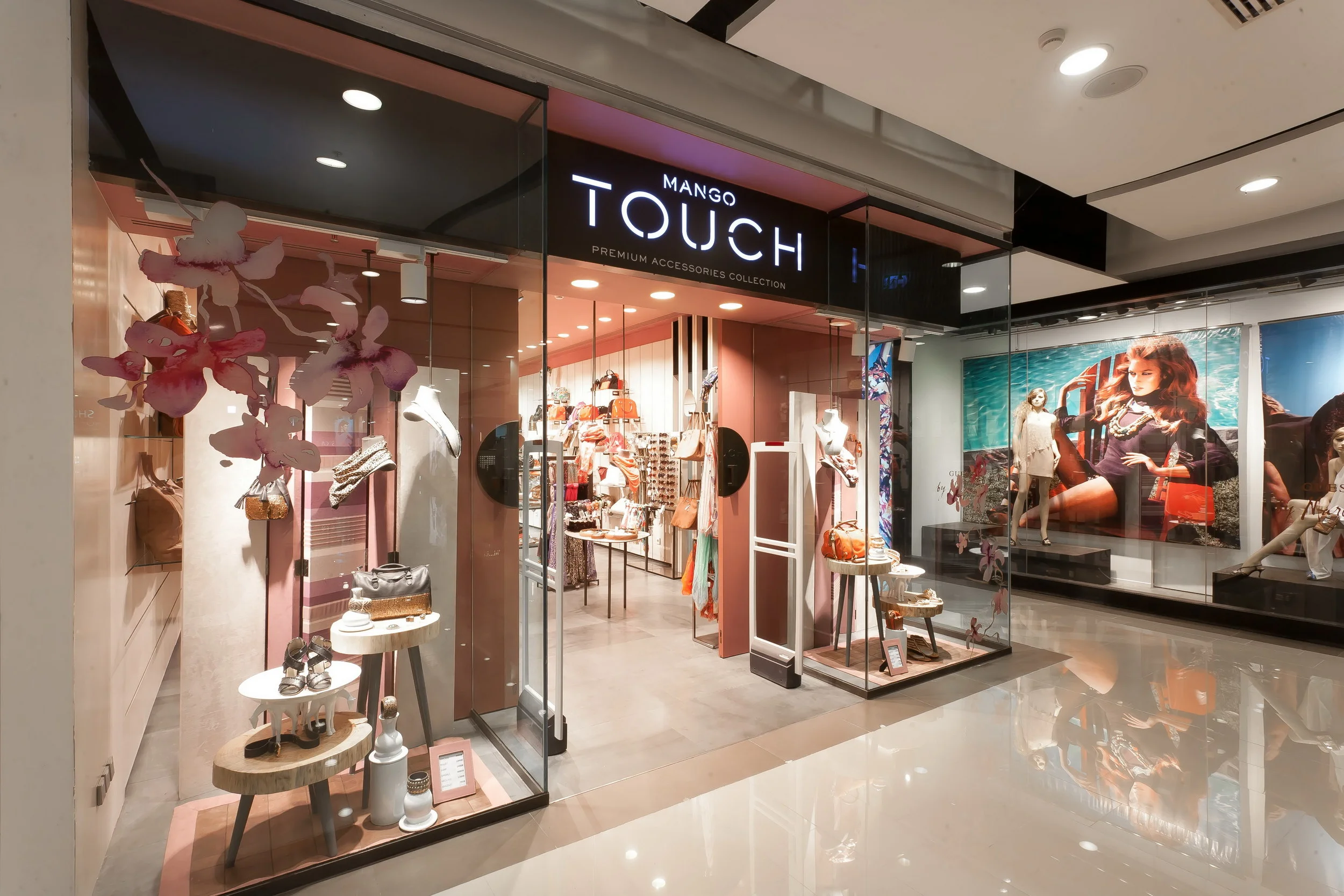 Powder coat steel w/ laser cut led back lit logo