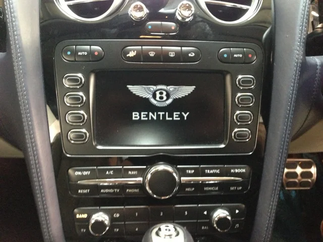 The Factory infotainment system remains visually unchanged.