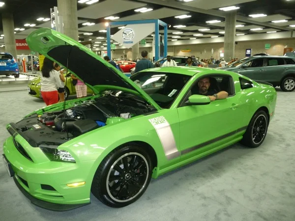 The BOSS 302 Mustang.