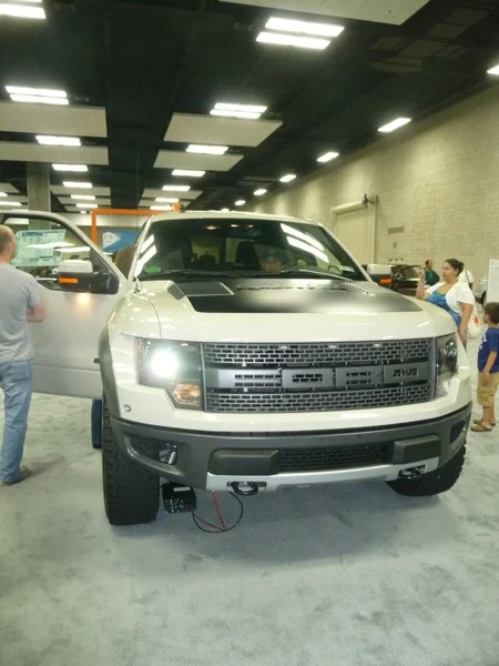 The Ford Raptor. A supercharged V8 off-road monster.