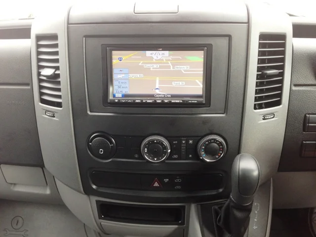 Full touch screen navigation with traffic management.