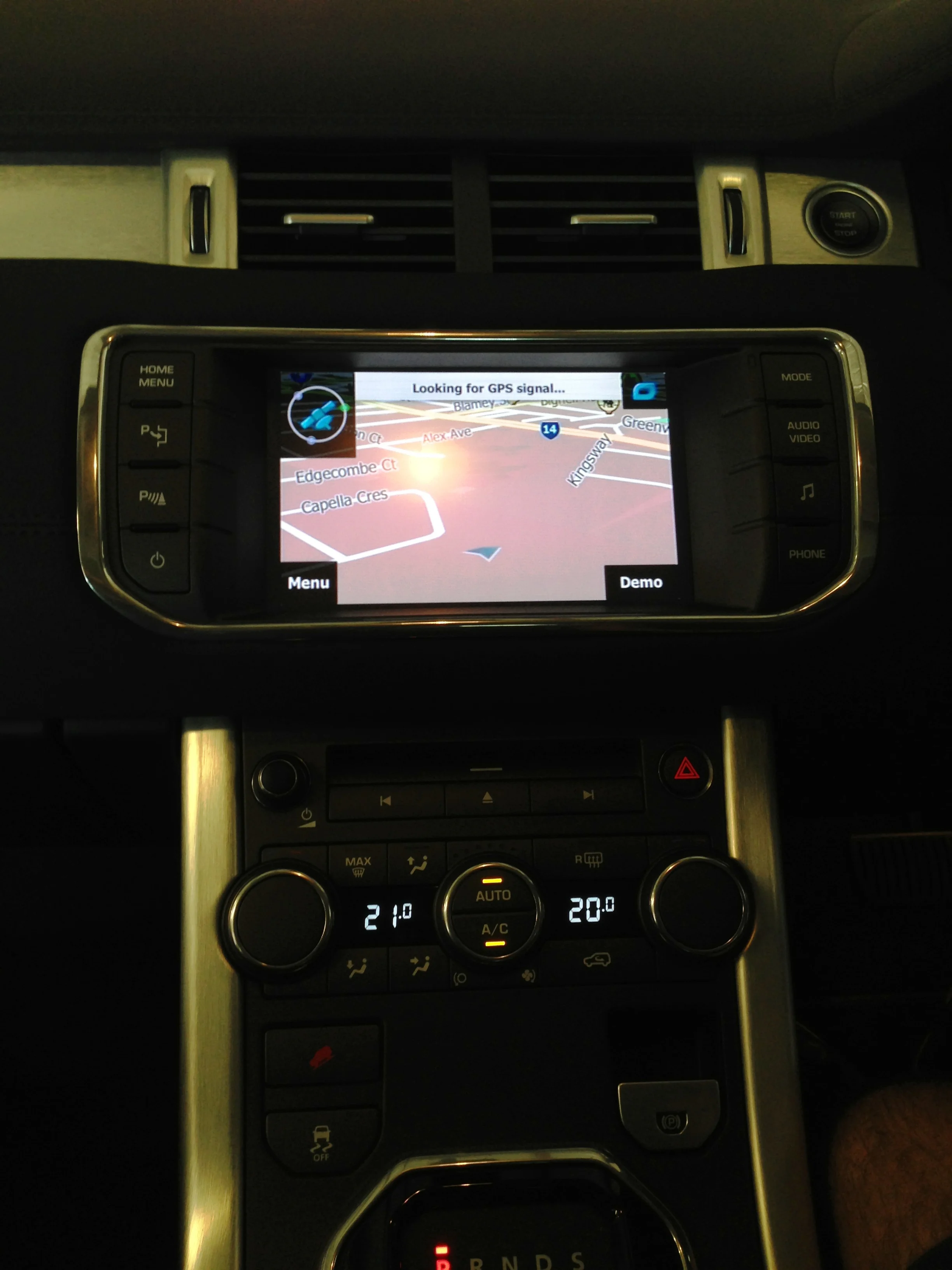 Full 3D mapping on the original screen.