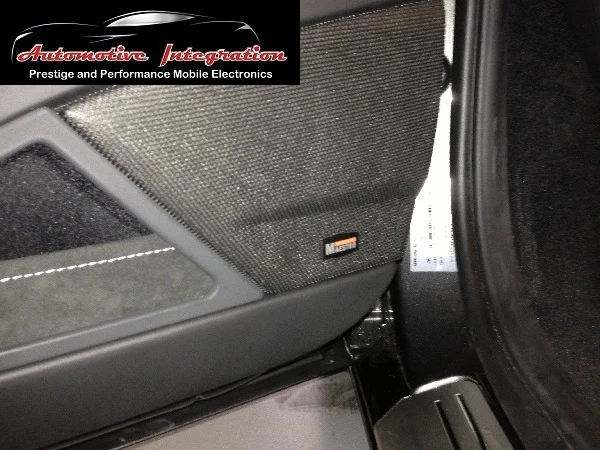 The reassembled door hides the all new German Maestro component speakers.