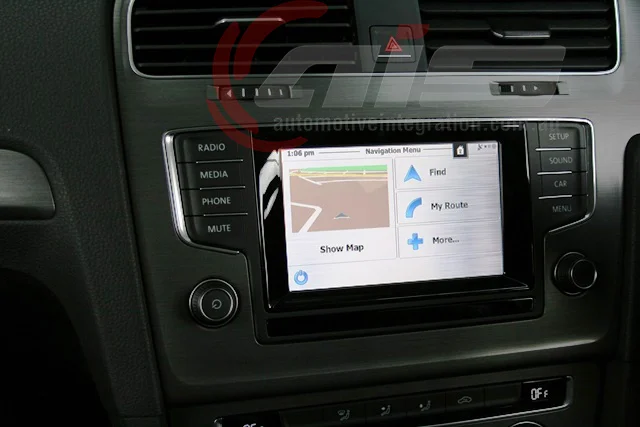 The IGO Primo navigation platform functions flawlessly through the factory touch screen .
