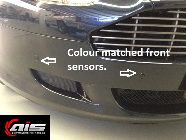 The flush mounted sensors are virtually unnoticeable.