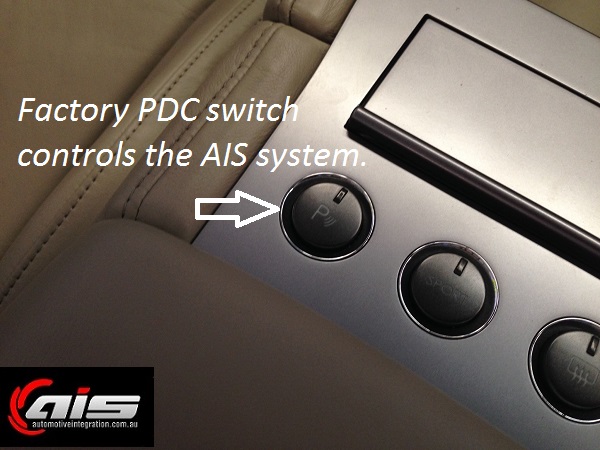The integration of the AIS system utilizes the factory switch.