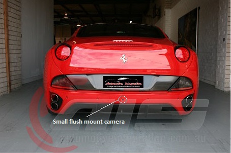 The small rear camera is noticeable. 