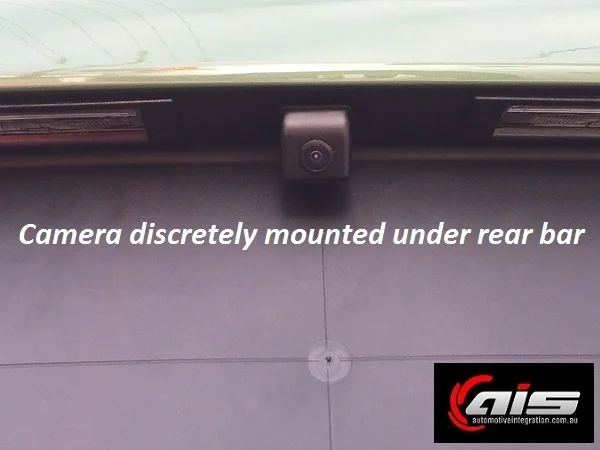 The small but hi resolution camera has 170° viewing angle.