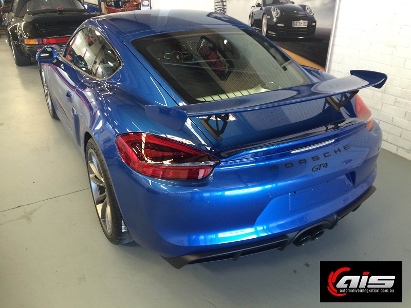 The retro-fit rear sensors are virtually unnoticeable. 